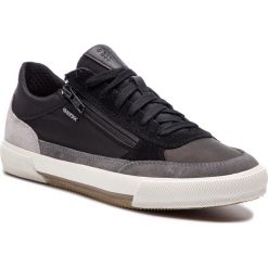 Sneakersy GEOX - U Kaven C U926MC 02211 C0005 Black/Dk Grey. Czarne sneakersy męskie Geox, na co dzień, bez wzorów, ze skóry, eleganckie, bez zapięcia. W wyprzedaży za 299,00 zł.