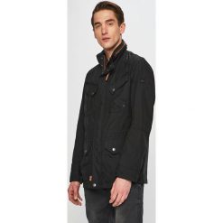 Camel Active - Kurtka. Czarne płaszcze męskie Camel Active, bez wzorów, z poliesteru, z kapturem. W wyprzedaży za 499,90 zł.