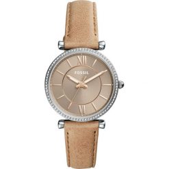 Fossil - Zegarek ES4343. Brązowe zegarki damskie marki Fossil, metalowe. Za 449,90 zł.