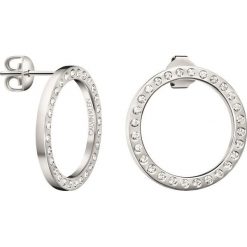 Calvin Klein Kolczyki Srebrny. Szare kolczyki damskie Calvin Klein, srebrne. Za 368,95 zł.