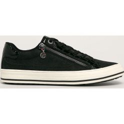 S. Oliver - Buty. Czarne buty sportowe damskie S.Oliver, bez wzorów, z gumy, sportowe. Za 179,90 zł.