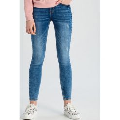 Jeansy skinny - Niebieski. Niebieskie jeansy damskie Sinsay. Za 39,99 zł.