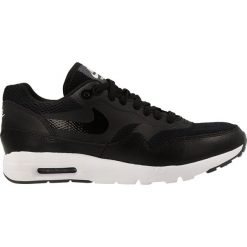Buty Nike Air Max 1 Ultra Essentials (704993-009). Czarne buty sportowe damskie nike air max Nike, z materiału. Za 249,99 zł.