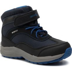 Śniegowce GEOX - J N.Alaska B.B Wpf C J847PC 0MEFU C0245 S Black/Royal. Niebieskie śniegowce chłopięce Geox, bez zapięcia. W wyprzedaży za 209,00 zł.