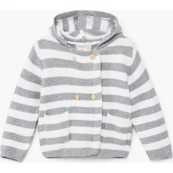 Swetry dziewczęce: Mango Kids – Kardigan dziecięcy Zebra 62-80 cm