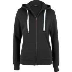 Bluzy damskie: Bluza rozpinana bonprix czarny