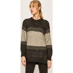 Tommy Hilfiger - Sweter. Czarne swetry damskie TOMMY HILFIGER, s, bez wzorów, z wełny, bez rękawów, bez kaptura. W wyprzedaży za 539,90 zł.