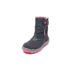 Superfit Girls Kozaki zimowe Icebird charcoal kombi (szerokie) - szary - Gr.Moda (2 - 6 lat). Szare buciki niemowlęce marki Superfit, na zimę, z tkaniny. Za 279,00 zł.