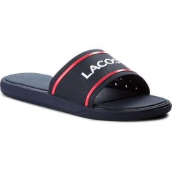 Klapki męskie: Klapki LACOSTE - L.30 Slide 118 2 Cam 7-35CAM0061144 Navy/Red