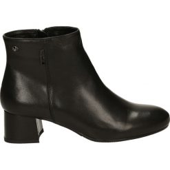 Botki - 1268 PEL NER1. Czarne botki damskie Venezia, ze skóry. Za 269,00 zł.