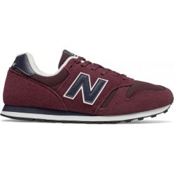 BUTY ML373PBG. Czerwone buty sportowe męskie New Balance, ze skóry, bez zapięcia, New Balance 373. Za 299,99 zł.