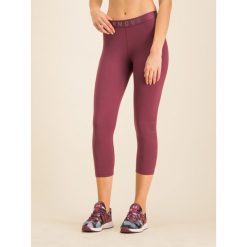 Legginsy Under Armour Ua Favourite Graphic Crop 1344210. Fioletowe spodnie damskie Under Armour, xxl, bez wzorów, z elastanu. W wyprzedaży za 129,00 zł.