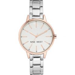 Zegarek Nine West Damski NW/2099RGSB Fashion Cyrkonie srebrny. Szare zegarki damskie marki Nine West, srebrne. Za 239,00 zł.