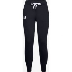 Under Armour Rival Spodnie dresowe Czarny. Czarne spodnie damskie Under Armour, l, z bawełny. Za 206,95 zł.