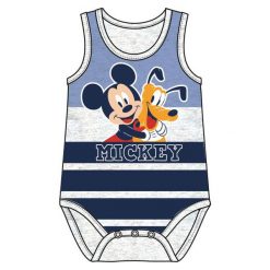 Disney By Arnetta Body Chłopięce Mickey Mouse 68 Niebieskie. Niebieskie body niemowlęce Disney By Arnetta, z nadrukiem, z bawełny, z krótkim rękawem. W wyprzedaży za 29,00 zł.