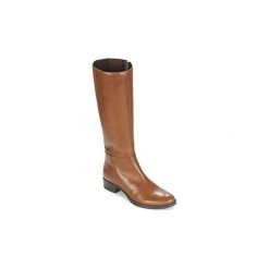 Kozaki Geox MENDI ST P. Brązowe buty zimowe damskie Geox. Za 599,20 zł.