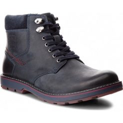 Trapery LASOCKI FOR MEN - MI07-A355-A206-36 Granatowy. Niebieskie buty zimowe męskie Lasocki For Men, ze skóry. Za 229,99 zł.
