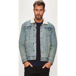 Brave Soul - Kurtka. Niebieskie płaszcze męskie Brave Soul, m, bez wzorów, z bawełny, krótkie, bez kaptura. W wyprzedaży za 169,90 zł.