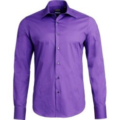 Koszula Slim Fit - Valentino Roma. Koszule męskie m, bez wzorów, z bawełny, klasyczne, z włoskim kołnierzykiem, z długim rękawem. Za 249,00 zł.