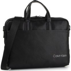 Torba na laptopa CALVIN KLEIN - Ck Direct Slim Laptop Bag K50K505129 BDS. Czarne torby męskie skórzane Calvin Klein, bez wzorów, ze skóry ekologicznej. W wyprzedaży za 429,00 zł.