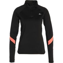 Topy sportowe damskie: Only Play ONPSHANI RUN BRUSHED HALF ZIP Koszulka sportowa black