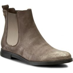 Sztyblety CARINII - B3560 I41-000-POL-B50. Szare buty zimowe damskie marki Carinii, ze skóry, na obcasie. W wyprzedaży za 229,00 zł.
