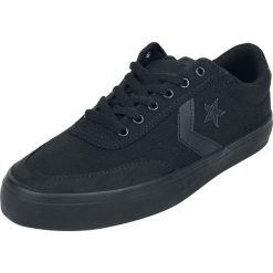 Converse Courtlandt - OX Buty sportowe czarny/czarny. Czarne buty sportowe męskie Converse, z gumy. Za 164,90 zł.