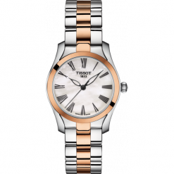 ZEGAREK TISSOT T-Lady T112.210.22.113.01. Niebieskie zegarki damskie TISSOT, szklane. Za 1900,00 zł.