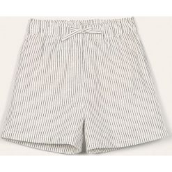 Kids Only - Szorty dziecięce 116-164 cm. Białe spodenki dziewczęce Kids Only, bez wzorów, z tkaniny, casualowe. W wyprzedaży za 69,90 zł.