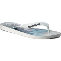 Japonki HAVAIANAS - Hype 41279206349 White/White/Navy. Białe japonki męskie marki Havaianas, z tworzywa sztucznego. W wyprzedaży za 89,00 zł.