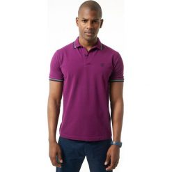 Jimmy Sanders Koszulka Polo Męska M Fioletowa. Fioletowe koszulki męskie Jimmy Sanders, m, bez wzorów, z krótkim rękawem. Za 119,00 zł.