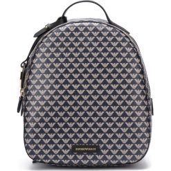 Emporio Armani Plecak Niebieski. Niebieskie plecaki damskie Emporio Armani, bez wzorów, z materiału. Za 1265,95 zł.