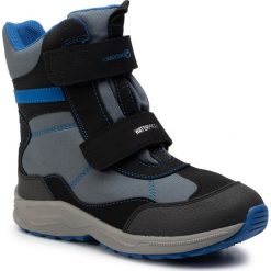 Śniegowce GEOX - J N.Alaska B.B Wpf E J847PE 050FU C0245 D Black/Royal. Czarne śniegowce chłopięce Geox, bez zapięcia. Za 349,00 zł.