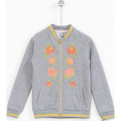 Lemon Explore - Bluza dziecięca 122-164 cm. Szare bluzy dziewczęce marki LEMON explore, z nadrukiem, z bawełny, bez kaptura. W wyprzedaży za 59,90 zł.
