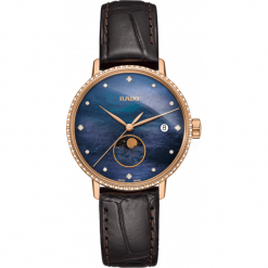 RADO PROMOCJA ZEGAREK COUPOLE CLASSIC R22 884 93 5. Pomarańczowe zegarki damskie RADO, szklane. W wyprzedaży za 6940,00 zł.