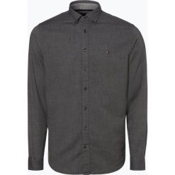 Tommy Hilfiger - Koszula męska, szary. Szare koszule męskie TOMMY HILFIGER, s, bez wzorów, z bawełny, eleganckie, button down, bez rękawów. Za 229,95 zł.