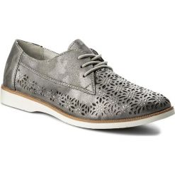 Półbuty damskie: Półbuty REMONTE BY RIEKER – R0404-42 Grey Combination