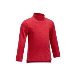 Koszulka Gym x2. Białe t-shirty chłopięce marki DOMYOS, ze stójką. Za 34,99 zł.