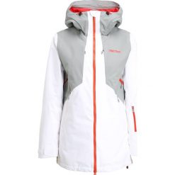 Marmot WOMEN POWDERLINE Kurtka narciarska white/grey storm. Białe kurtki sportowe damskie marki Marmot, m, z materiału. W wyprzedaży za 734,50 zł.