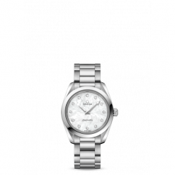 OMEGA ZEGAREK Seamaster Aqua Terra 150M 220.10.28.60.55.001. Szare zegarki damskie OMEGA, ze stali. Za 17300,00 zł.