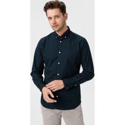 Jack & Jones Blalogo Koszula Niebieski. Niebieskie koszule męskie Jack & Jones, s, bez wzorów, z elastanu, bez kołnierzyka, z długim rękawem. Za 175,95 zł.