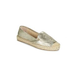 Espadryle Lauren Ralph Lauren DESTINI. Żółte espadryle damskie Lauren Ralph Lauren, bez wzorów, bez obcasa. W wyprzedaży za 386,10 zł.