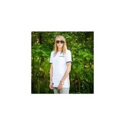 WHITE EXTENDED TEE. Białe t-shirty damskie marki MAJORS, xl, bez wzorów, z bawełny, bez kołnierzyka. Za 129,00 zł.