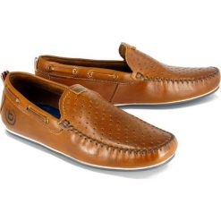 BUGATTI 321-70469-1200 6300 cognac, półbuty męskie. Brązowe półbuty męskie Bugatti, bez wzorów, bez zapięcia. Za 369,90 zł.