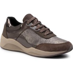 Sneakersy GEOX - D Omaya B D940SB 0PVHH C6004 Chestnut. Pomarańczowe półbuty damskie Geox, ze skóry ekologicznej. W wyprzedaży za 209,00 zł.