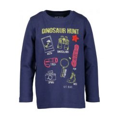 Blue Seven Chłopięcy T-Shirt Z Obrazkami 110 Niebieski. Niebieskie t-shirty chłopięce Blue Seven. Za 39,00 zł.