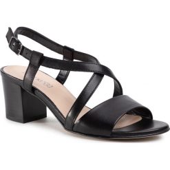 Sandały LASOCKI - 70761-05 Black. Czarne klapki damskie Lasocki, bez wzorów, ze skóry, bez obcasa. Za 179,99 zł.