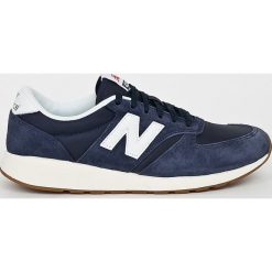 New Balance - Buty MRL420SQ. Niebieskie buty sportowe męskie marki New Balance, ze skóry, na sznurówki. W wyprzedaży za 269,90 zł.