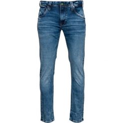 Pepe Jeans jeansy męskie Zinc 34/32 niebieskie. Niebieskie jeansy męskie Pepe Jeans, m, bez wzorów, z jeansu. Za 479,00 zł.