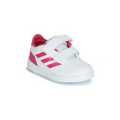 Buty Dziecko adidas ALTASPORT CF I. Białe trampki dziewczęce Adidas, bez wzorów, bez zapięcia. Za 129,00 zł.